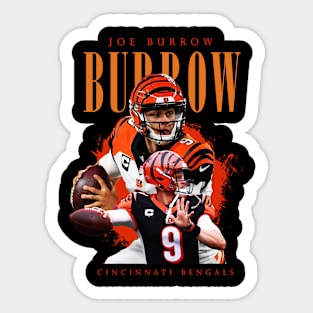 burrow bengal Sticker